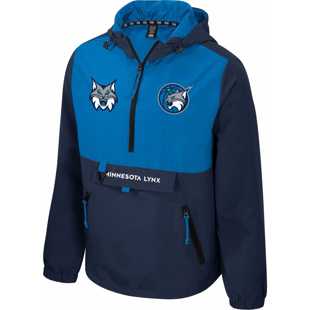Stadium Essentials Adult Minnesota Lynx Navy Legend Challenger 1/4 Zip Size Med